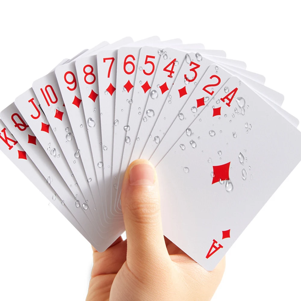 Waterproof PVC Playing Cards – Washable Polka Dot Poker Deck - Image 5
