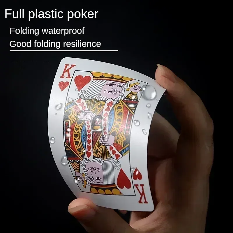 Waterproof PVC Playing Cards – Washable Polka Dot Poker Deck - Image 2