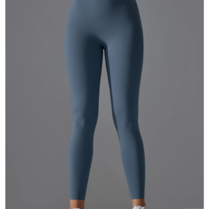Women’s High-Waisted Peach Hip-Lifting Yoga Leggings – Tight Fit for Gym & Pilates